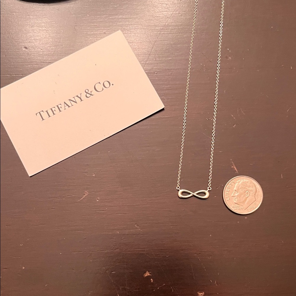 Tiffany & Co. Sterling Silver Infinity Necklace Set - Picture 7 of 9